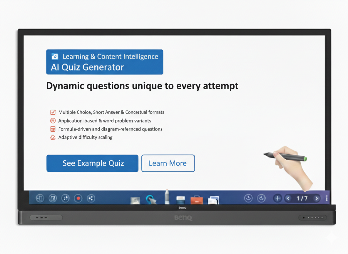 Intelligent Question Generation