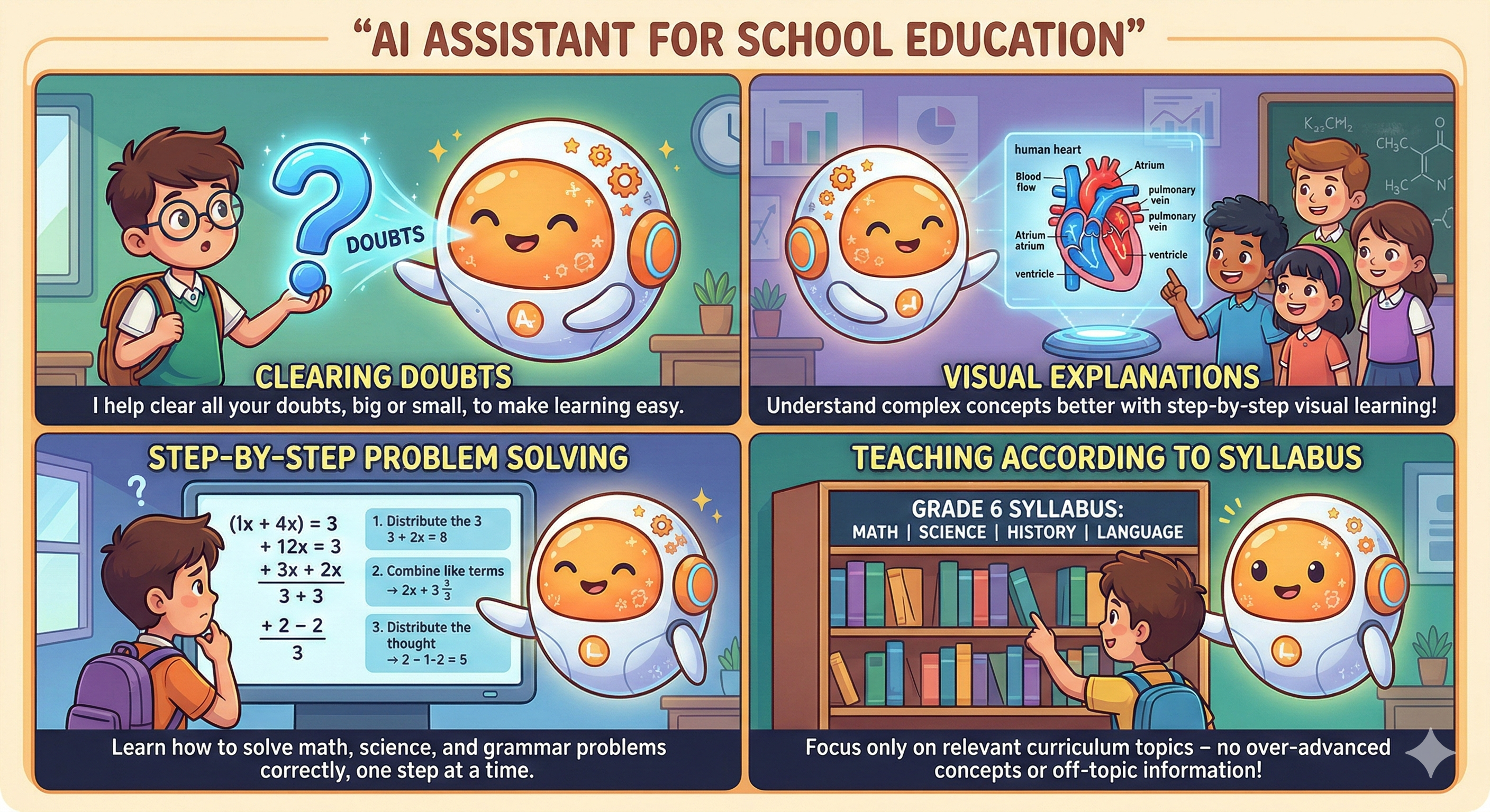 AI structured learning system